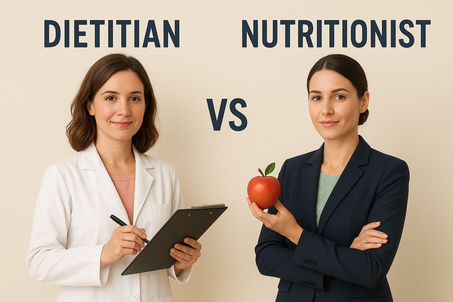 Key Differences You Should Know Between a Dietitian and a Nutritionist