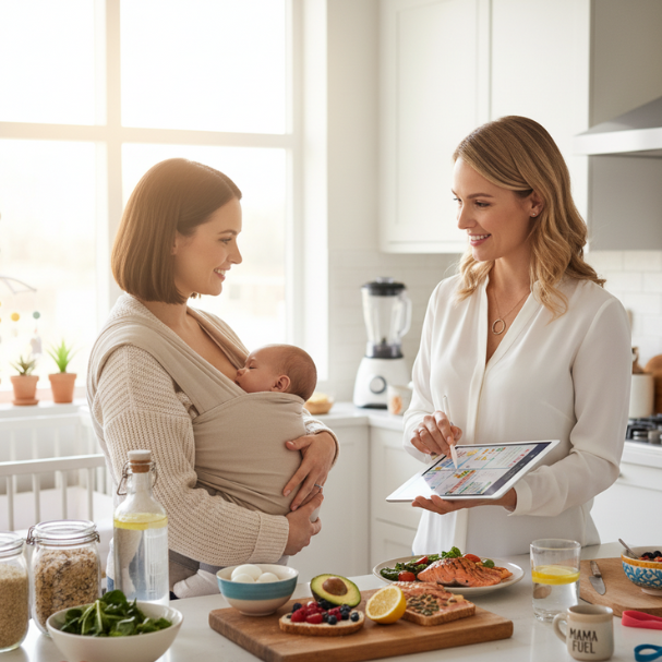 Nutritionist Services for Postpartum Mothers